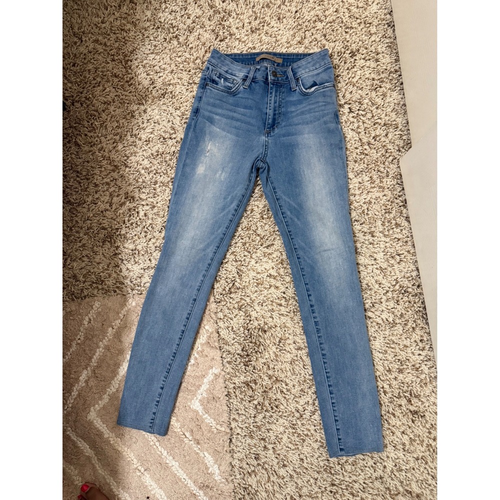 Joe's Jeans The Hi Honey High Rise Skinny Ankle Light Wash Women's Denim